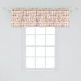 thumbnail image 2 of Ambesonne Dessert Window Valance, Cconfectionary Candies, 54" X 18", Multicolor, 2 of 3