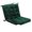 Dark Green, variant on Set of 2 Outdoor Dining Chair Cushions, 37x18 inch, Water Repellent, Patio Seating Cushions, 37x18 inch, for Garden Patio Furniture (Red)