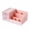 #2 Pink【1x Storage Box】, variant on KTFgvq Desktop Organizer Drawer Box Small Items Storage Container for Office Home Use, Green
