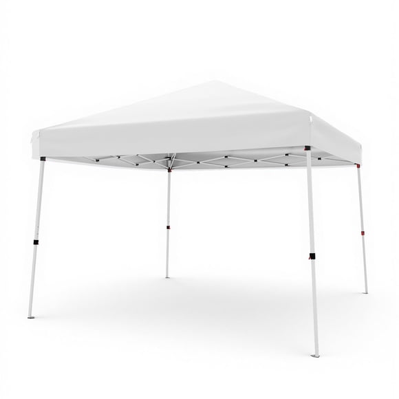 CazToi 10x10 Ft Pop Up Canopy Tent with Carrying Bag Instant Outdoor Gazebo UV-Protected 210D Fabric Adjustable Height