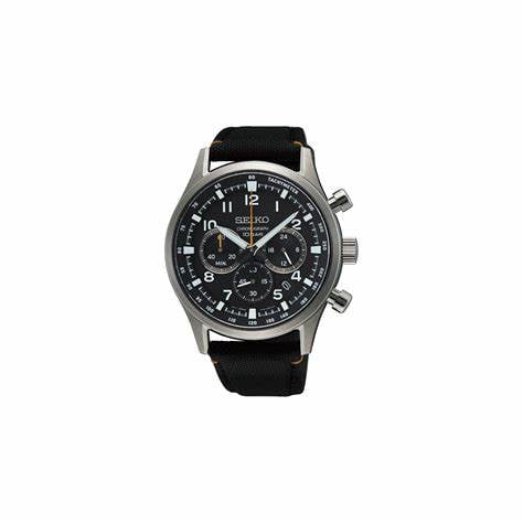 SEIKO × Spick & Span Exclusive Watch Seiko Sport Chronograph Quartz Black Dial Men's Watch SSB449P1