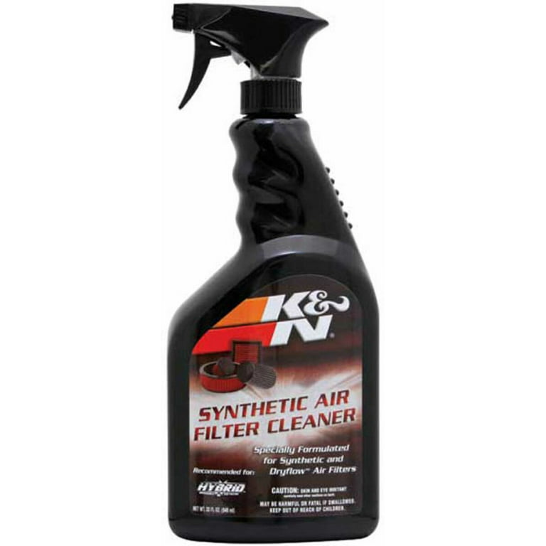 K N Synthetic Air Filter Cleaner and Degreaser 32 Oz Spray Bottle Restore Engine Air Filter Performance 99 0624