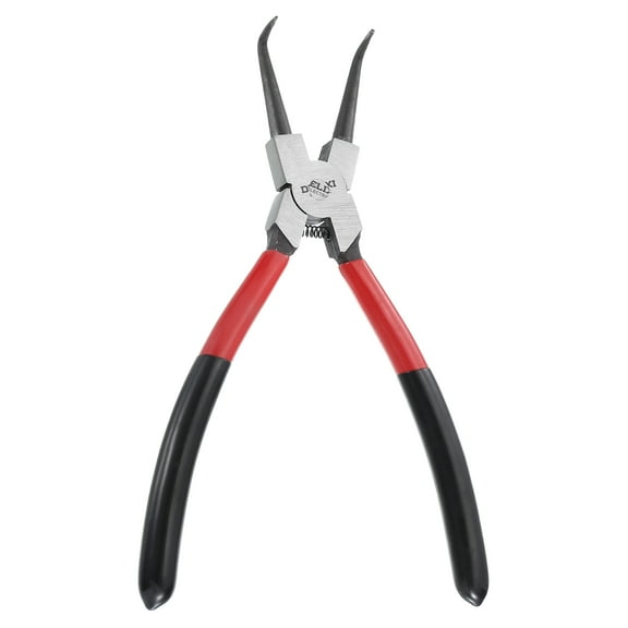 Snap Ring Plier 9" CR-V Internal Circlip Pliers with 0.08" Bent Jaw Tip for Ring Remove Retaining Pliers