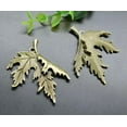 thumbnail image 7 of U8MO 2~30pcs Jewelry Making Finding DIY Big Maple Leaf Alloy Charm Pendant 54x44mm-bronze-30pcs, 7 of 7