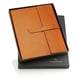 thumbnail image 1 of Funda piel Gallaway - Carpeta portafolio delgada - Organizador carpeta folio carta A4 - Libreta notas unisex - Carpeta negocios recargable, marrón, 1 of 3