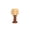D, variant on Brown Polyresin Nutcracker Christmas Pillar Candle Holder,Tabletop Decoration Traditional Holiday Collectible Ornament Gift
