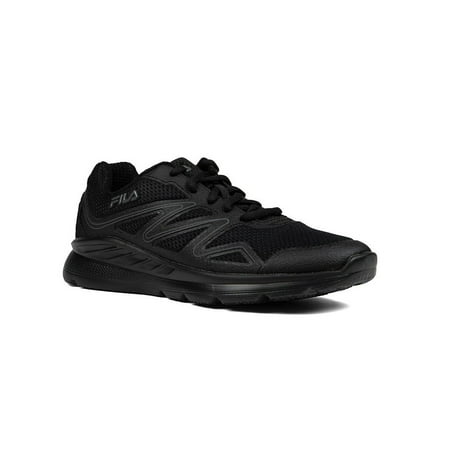 Fila Womens Memory Panorama 9 A Sneaker, Adult, Black/Black/Dark Grey, 6 M US