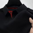 thumbnail image 7 of Breeze Polo Shirts for Men Beer Belly Capri Shirts Wearbreeze Short Sleeve Collared Textured Stretchy Golf Shirt, 7 of 7
