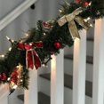 thumbnail image 1 of Guirnalda navideña con luces, guirnaldas navideñas preiluminadas con temporizador Guirnaldas navideñas iluminadas para exteriores con cadena de luces LED con batería para interiores, fiestas, decoración del hogar NORMAL oso de fresa  Electrónica, 1 of 3