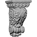 thumbnail image 3 of Ekena Millwork COR05X03X08AT 5-Inch L x 3 5/8-Inch P x 8 3/8-Inch H Attica Corbel, 3 of 4