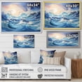 thumbnail image 4 of Designart "Celestial Ice Antartica I" Winter Landscape Canvas Wall Art, 4 of 5