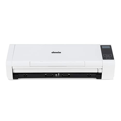 Doxie Pro DX400 - Escáner de documentos y recibos con cable para el hogar y la oficina. El mejor escáner de escritorio, pequeño, compacto y dúplex (a doble cara) para Windows y Mac.