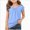 v135-Blue, variant on Girls Athletic Oversized Crop Tops Kids Short Sleeve T Shirts Workout Tees 6-12 Months 12-24 Months 2t 3t 4t 5t 6t 7t 8t 9t Children,Athletic