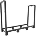 thumbnail image 2 of ft Outdoor Firewood Rack Upgraded Heavy Duty Logs Stand Stacker Holder for Fireplace Metal Lumber Storage Carrier Organizer Bright, 2 of 7