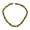 Brown-Tigers-Eye, variant on Womens Semi-Precious Created Malachite Stone 10MM Bead Strand Collar Necklace 16 Inch