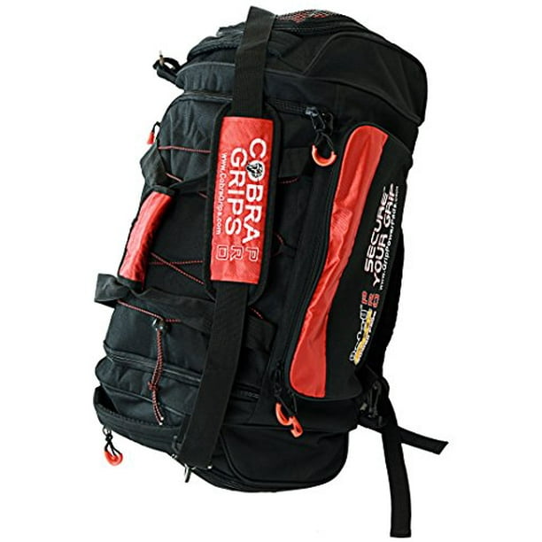 Grip Power Pads Sport Gym Duffle Travel Bag Wet Dry Storage Cobra Grips