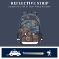 thumbnail image 5 of FORMRS School Backpack 17" Student Travel Bag with Laptop Compartment, Starry Pizza, 5 of 7