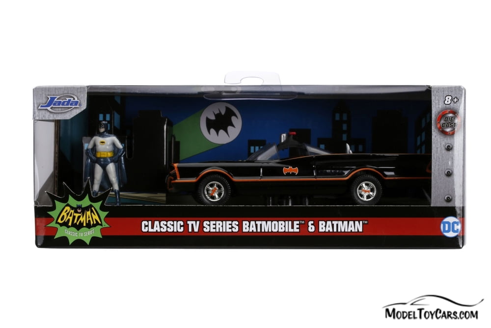 Jada Toys 1:32 1966 Classic Batmobile Car with Batman Figure 31703 for sale online 