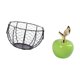 thumbnail image 5 of Cesta de huevos,Cesta multiusos para huevos,cesta tejida de alambre de hierro,Cesta de almacenamiento de alambre para huevos Cesta de almacenamiento portátil,Estatua,Escultura de fruta, 5 of 8