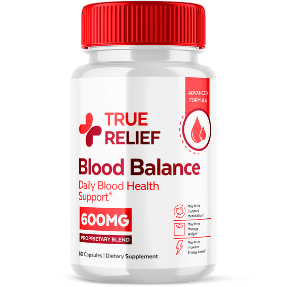 True Relief Pills Advanced Formula Daily Health Balance TrueRelief Supplement 60 Capsules