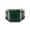 Dark Green, variant on Gemstone Rings for Men Square Chunky Wide Stainless Steel Signet CZ Cubic Zirconia Vintage Personalized Statement Unique Biker Cool Thumb Band Everyday Punk Jewelry White Size 11