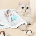 thumbnail image 2 of Fluffy Pet Blanket for Dogs and Cats, Super Soft Warm Throw with Paw Print, Machine Washable Dog Cat Blanket for Bed Couch Sofa, Cozy Indoor Pet Mat, 2 of 4