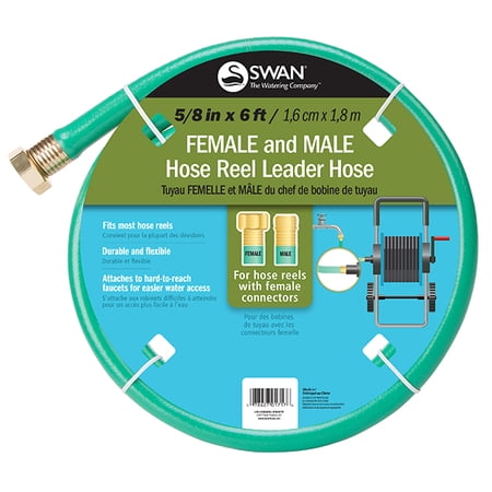 Swan Light Duty 5/8" x 6' Leader Hose