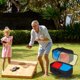 thumbnail image 4 of Estuche de transporte de bolsa de Cornhole 2 Pcs, estuche de transporte de Cornhole contiene 8 bolsas de frijoles con mango portátil para almacenamiento, transporte, 4 of 4