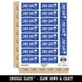 thumbnail image 2 of 2nd Second Day Mail Service Expedited Running Person Sticker Set - Dark Blue - Gloss Finish - 2.00" Large, 2 of 7