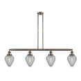 thumbnail image 6 of Innovations Lighting 214-S Geneseo Geneseo 4 Light 52" Wide Linear Chandelier - Nickel, 6 of 7