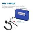 thumbnail image 5 of Runleader Digital HM006A Hour Meter Small Gas Engine LCD Generator Lawn Mower Blue, 5 of 7