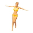 thumbnail image 4 of 1/64 Figures Resin People Figures for Diorama Scenery Micro Landscape Layout style A, 4 of 8