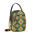 thumbnail image 7 of FORMRS Crossbody Bag for Women Quilted Travel Shoulder Cell Phone Purse with Chain Strap Handbag, Geometric Patterns, 7 of 7