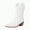 White, variant on Cowgirl Boots Women Women's Western Cowboy Snip Toe Embroidered Leather Knee High Cowgirl Boots Wide Calf White,9