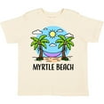 thumbnail image 3 of Inktastic Summer Vacation in Myrtle Beach Boys or Girls Toddler T-Shirt, 3 of 5