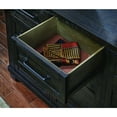 thumbnail image 4 of A-America Sun Valley 9-Drawer Dresser, Charcoal Finish, 4 of 5