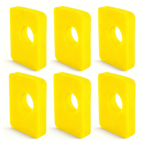 EXLEAF 6 Pcs 799579 Air Cleaner Foam Filter-Compatible with 09P602 09P702 550E-550Ex Series 09P000 08P000 Engine Lawn Mower-Replaces for Bs 4248 5434 799579