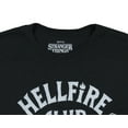 thumbnail image 3 of Stranger Things Women's Hellfire Club Logo Hawkins High School T-Shirt, 3 of 3