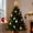 Coffee*12, variant on 12Pc Christmas Tree Ribbon Bow Ornament, Dark Brown (1Cm/13*18Cm)/ Christmas Ties Bow Pendants Holiday Decorations Home Garlands Door Decorations Ties And Hanging Ornaments