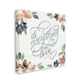 thumbnail image 4 of Stupell Industries Everything in Love Phrase Botanical & Floral Painting Gallery Wrapped Canvas Art Print Wall Art, 24 x 24, 4 of 8