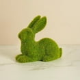 thumbnail image 5 of Fwttom Easter Bunny Decorations, Easter Bunny Green Foam Ornament Moss Ornament Gardening Decoration, Easter Gifts for Kids, 5 of 6