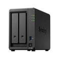 thumbnail image 2 of Synology DiskStation DS725+ SAN/NAS Storage System - 1 x AMD R-Series R1600 Dual-core (2 Core) 2.60 GHz - 2 x HDD Supported - 2 x SSD Supported - 4 GB RAM DDR4 SDRAM - Serial ATA Controller - RAID ..., 2 of 6