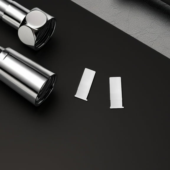 LEORX 120Pcs Dog Squeaker Replacements for Toy Accessories and Pet Owners White Round