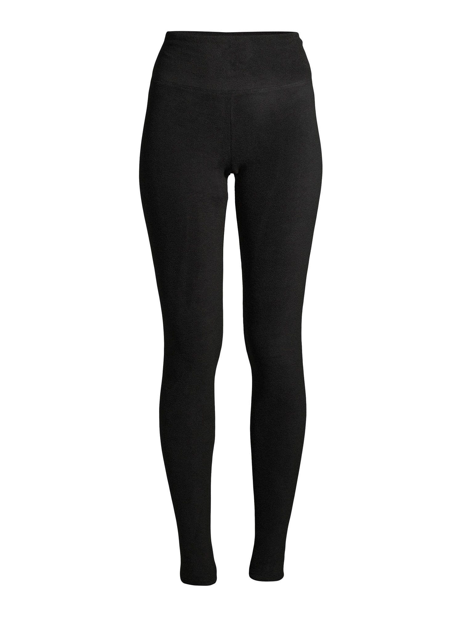 ClimateRight by Cuddl Duds Women's Stretch Fleece Base Layer High Waisted Thermal Leggings - image 3 of 6