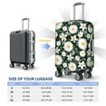 thumbnail image 5 of Goofa White Daisies and Bee Pattern Luggage Covers For Suitcase,Suitcase Cover Protector Fit 18-32 Inch Luggage-, 5 of 9