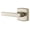 Silver, variant on Baldwin 5485V056LDM 5485V Left Handed Non-Turning One-Sided Dummy Door Lever - Nickel