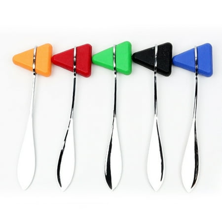 Health Care Phone Multifunction Neurological Reflex Hammer Percussor with Brush Medical Diagnostic Hammer Health Care Relaxation Massage Tool ()