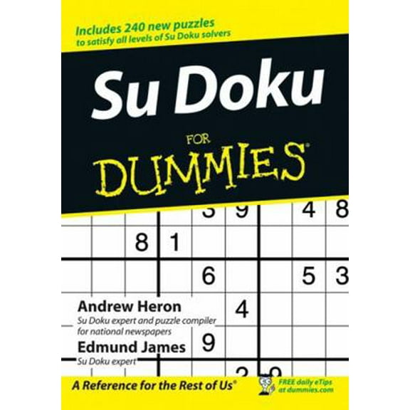 Pre-Owned Su Doku for Dummies (Paperback) 0470018925 9780470018927