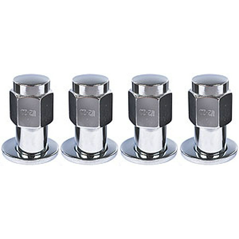 Cragar 277234 Lug Nuts, Shank with Washer, 1/2 in. x 20 RH, Closed