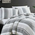 thumbnail image 2 of Riverbrook Home 3 Piece Comforter Set, King, Gray/Blue, Vara ,Polyfill, Adult, 2 of 5